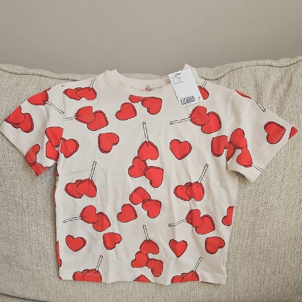 H&M Hearts Print Kids T-Shirt